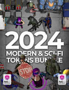 2024 Modern & Sci-Fi Animated Tokens Bundle | Roll20