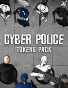 Cyber Police Animated Tokens Pack (36 tokens)