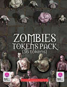 Zombies Animated Tokens Pack (36 tokens) | Roll20