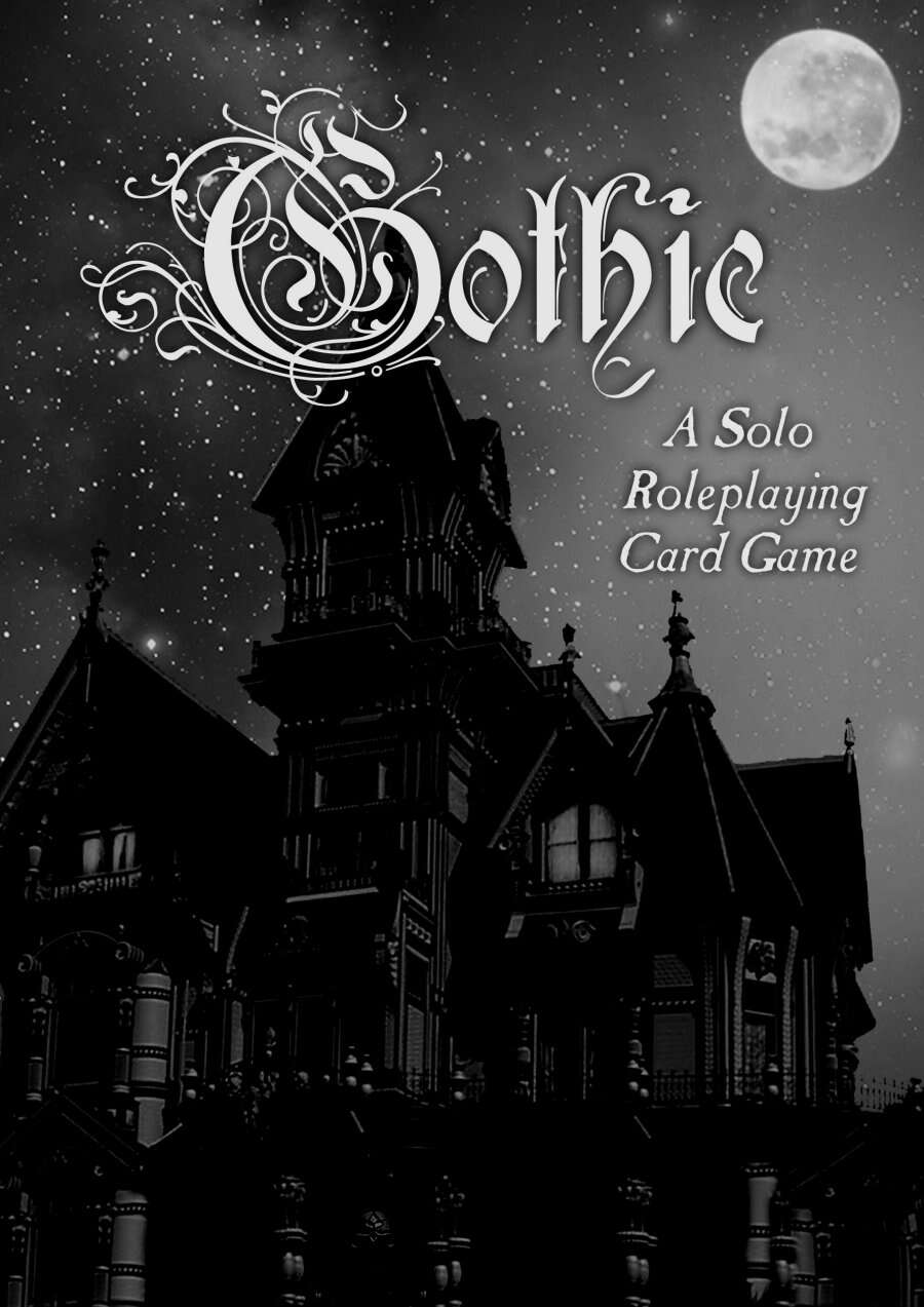 Gothic: A Horror Theme Solo RPG Card Game - Ragiggman Games | DriveThruRPG