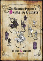 Skulls and Cultists - Isometric tokens