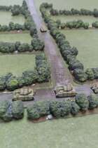 Hedgerow Set 20 pieces 15mm scale Battle Scale Wargames Buildings 10mm 