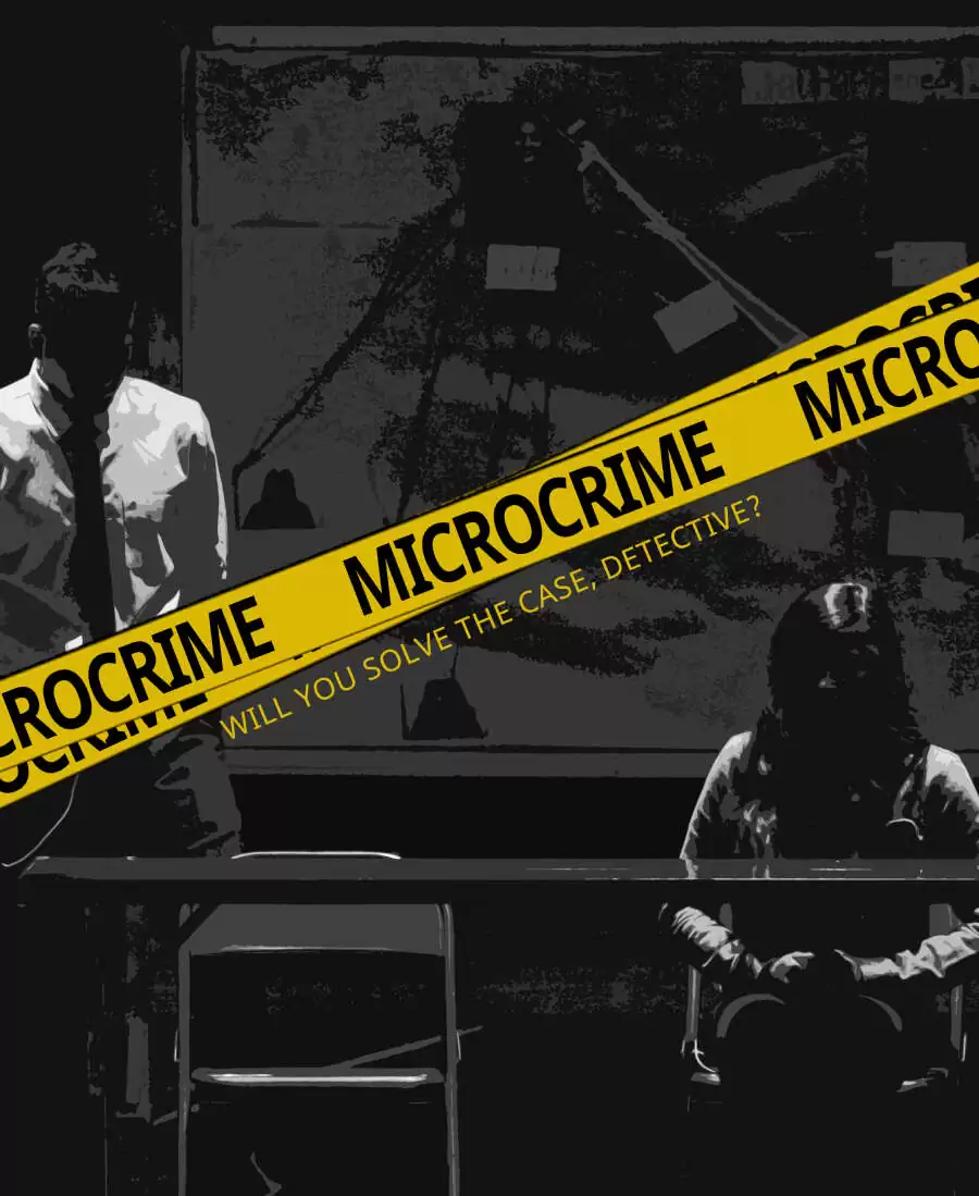 Cover of microCrime - Roll&Write Investigation Game