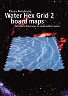 Water Hex Grid 2 boardgame bases 1