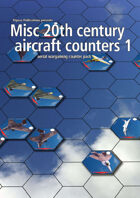 Misc 20th century aircraft counters pack 1