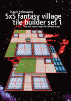 FSpaceRPG 5x5 village tile builder set 1