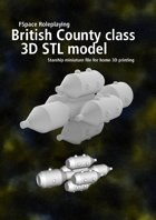 County class 3D STL model