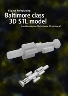 Baltimore class fission v1 3D STL model