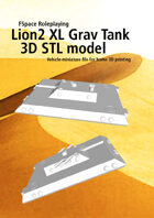 Lion 2 Extra Large Grav Tank 3D STL model