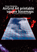 FSpaceRPG AirGrid A4 printable square basemaps - 3/4 inch