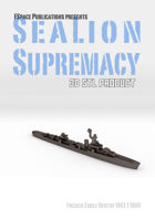 SeaLion Supremacy French Emile Bertin 1943 STL 1:1800