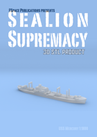 SeaLion Supremacy USS Mercury (AK-42) STL 1:1800