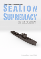 SeaLion Supremacy Italian Orsa class torpedo boat STL 1:2400