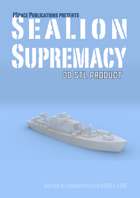 SeaLion Supremacy British & Commonwealth HDMLs STL 1:300
