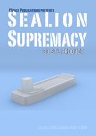 SeaLion Supremacy Allied LCM3 landing craft STL 1:1200