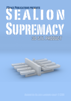 SeaLion Supremacy Assorted Allied landing craft STL 1:1200