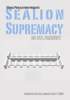 SeaLion Supremacy Assorted Allied landing craft as used on AKA-1 STL 1:1800