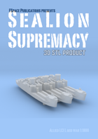SeaLion Supremacy Allied Landing Craft Infantry (Large) mid war STL 1:1200