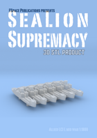 SeaLion Supremacy Allied Landing Craft Infantry (Large) mid war STL 1:1800
