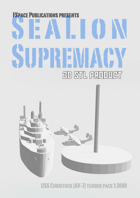SeaLion Supremacy USS Currituck (AV-7) tender pack STL 1:1800