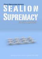 SeaLion Supremacy British de Havilland Sea Hornet F20 STL 1:1800