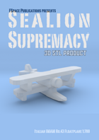 SeaLion Supremacy Italian IMAM Ro.43 Floatplane STL 1:700