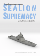 SeaLion Supremacy Argentine Gowind class OPV STL 1:1800