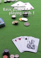 Basic poker playing cards 1