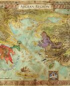 ~ Aegean Regional Map (Swords of Kos Fantasy Campaign Setting) ~