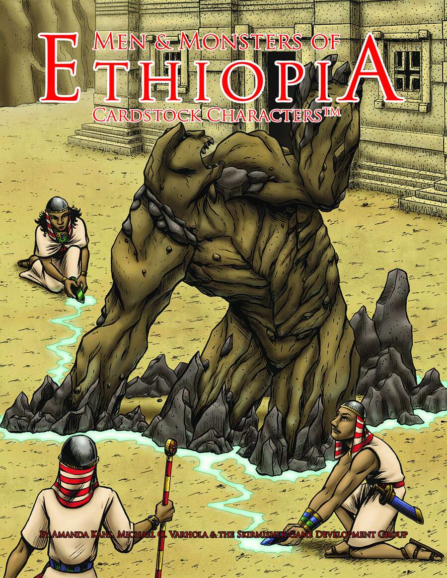 Men and Monsters of Ethiopia (Cardstock Characters™) - Skirmisher  Publishing | Cardstock Characters | Electrum Best Sellers | Electrum Best  Sellers | Cardstock Characters | DriveThruRPG