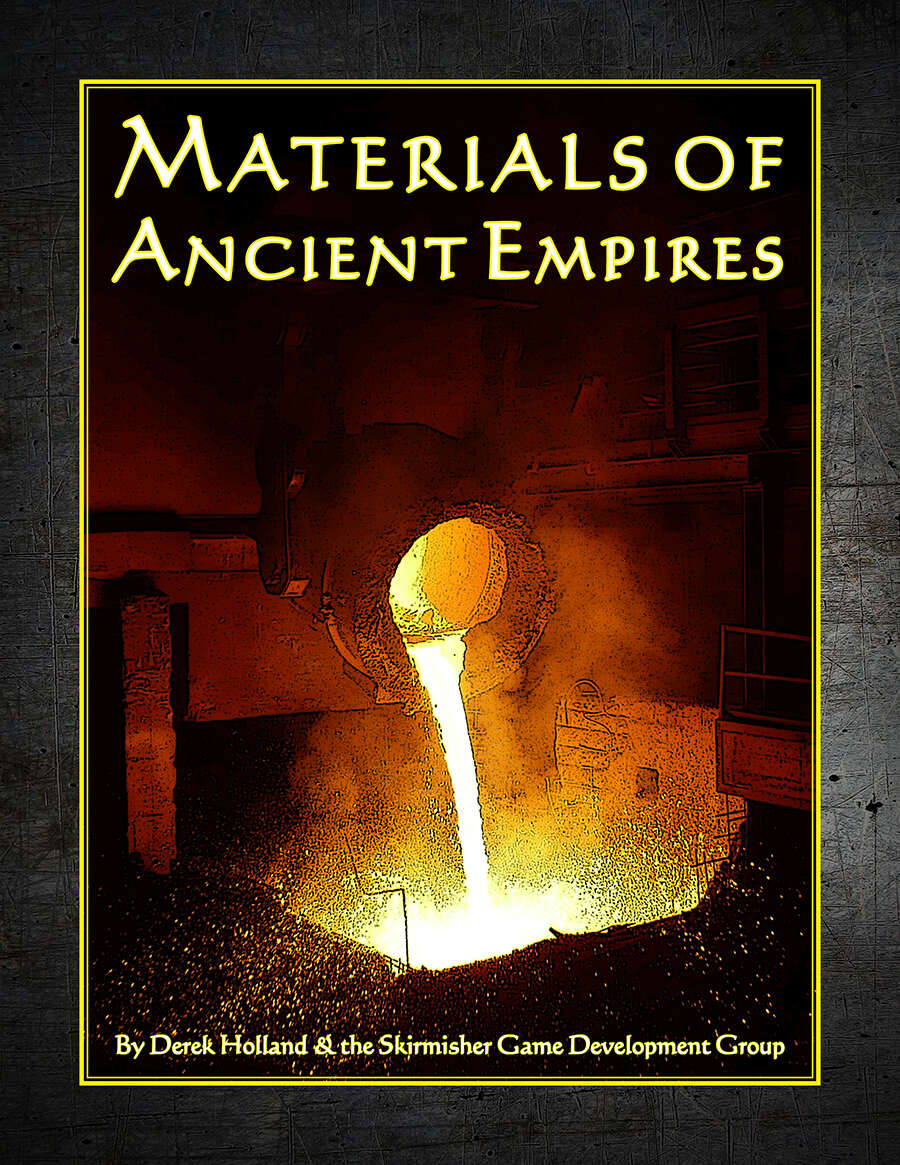 Materials of Ancient Empires - Skirmisher Publishing | OGL | Wisdom from  the Wastelands (Mutant Future) | Gold Best Sellers | DriveThruRPG