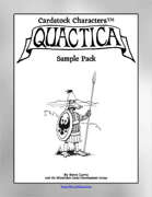 ~ 'Quactica' Miniatures Sampler ~