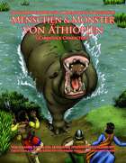 ~ Menschen & Monster von Äthiopien: Druckbare Figuren für Rollenspiele & Kriegsspiele („Cardstock Characters“) ~