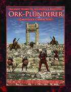 ~ Ork-Plünderer: Druckbare Figuren für Rollenspiele & Kriegsspiele („Cardstock Characters“) ~