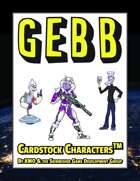 GEBB Cardstock Characters™