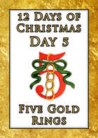 12 Days of Christmas Day 5: Five Gold Rings [BUNDLE]