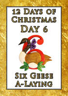 12 Days of Christmas Day 6: Six Geese A-Laying [BUNDLE]