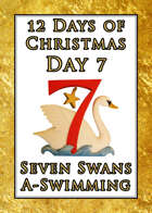 12 Days of Christmas Day 7: Seven Swans A-Swimming [BUNDLE]