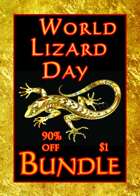 World Lizard Day [BUNDLE]