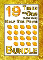 19 Times as Odd, (Less Than) Half the Price '100 Oddities' [BUNDLE]