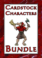 * Cardstock Characters™ 80% off * [BUNDLE]