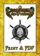 'Ragnarok: Age of Wolves' Print & PDF [70% OFF BUNDLE]
