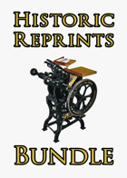 Historic Reprints [70% OFF BUNDLE]