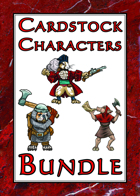 * Cardstock Characters™ [80% OFF BUNDLE] * [BUNDLE]