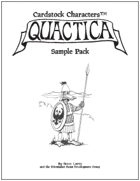 Cardstock Characters™: Quactica Sample Pack