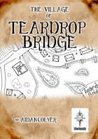 Teardrop Bridge village map