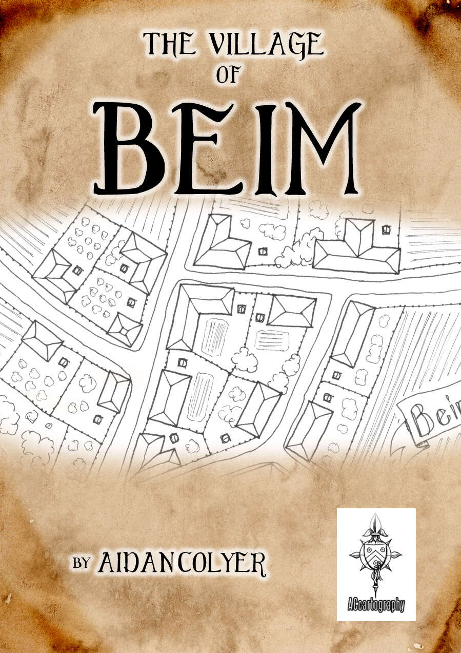 Beim village map ACcartography - 455996 