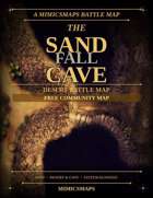 Sandfall Cave — Free Battle Map