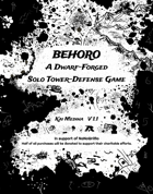 BEHORO: A Solo Tower Defense TTRPG, V1.1