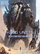 Haven Fallen - KAOS Units - Mech Construction Manual